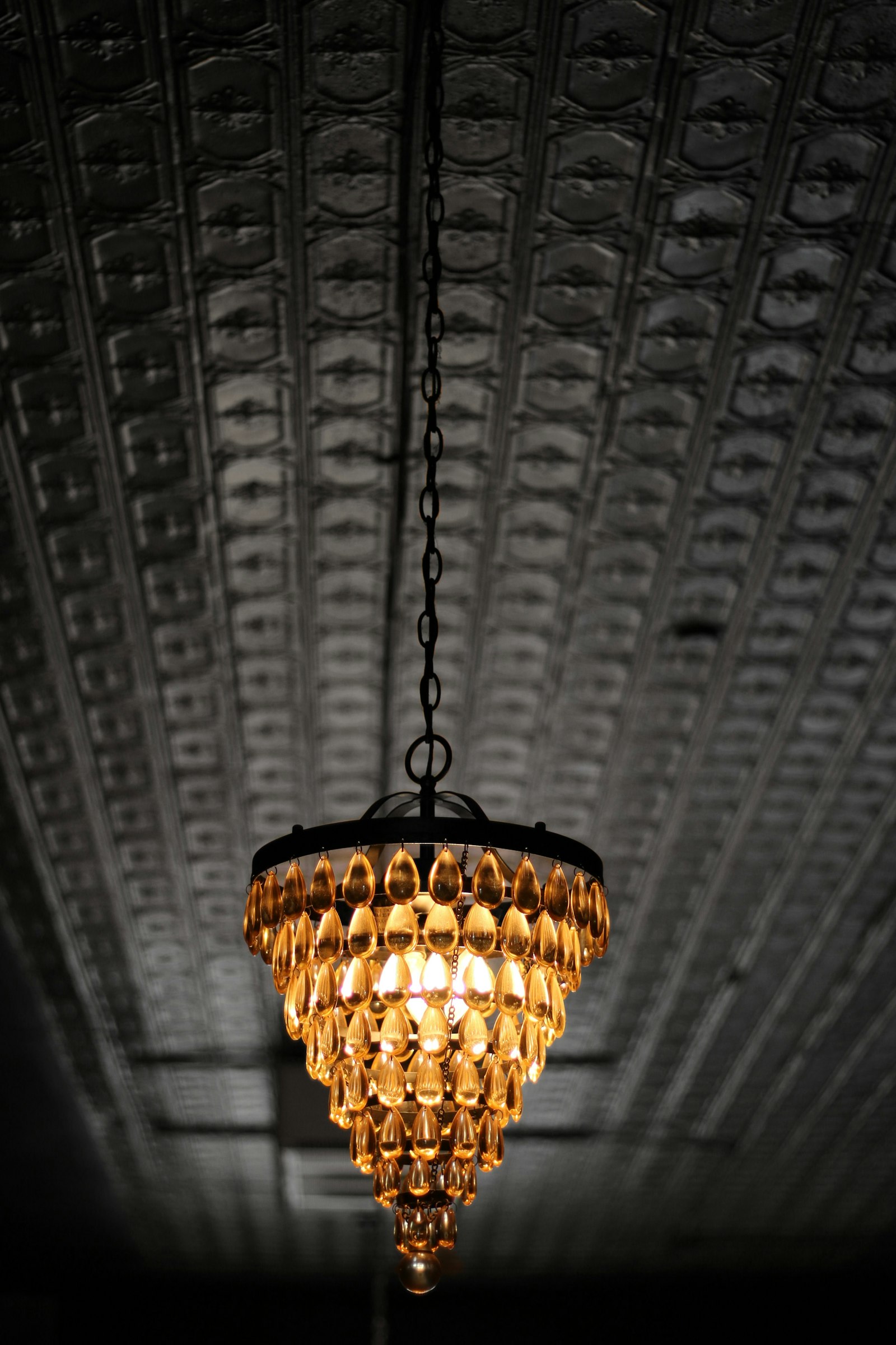 Crystal chandelier care