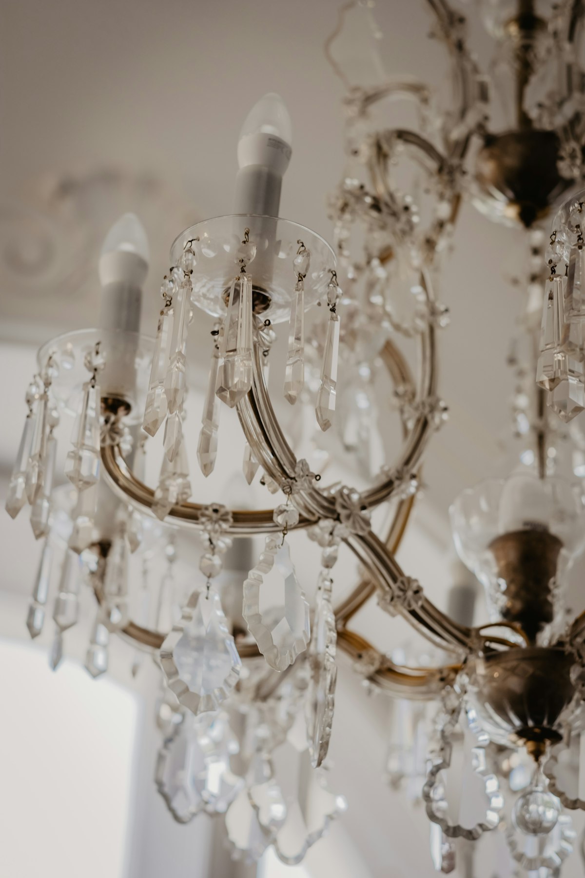 Crystal chandelier care